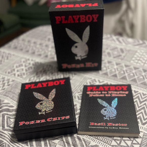Playboy Poker Kit – Complete Set for a Fun Poker Night! ♠️❤️♦️♣️ - Picture 16 of 17